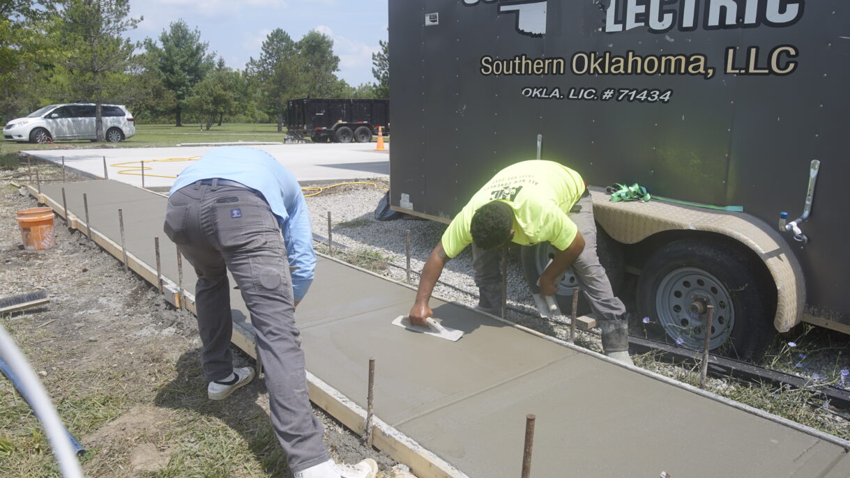 Concrete Sidewalks and Walkways