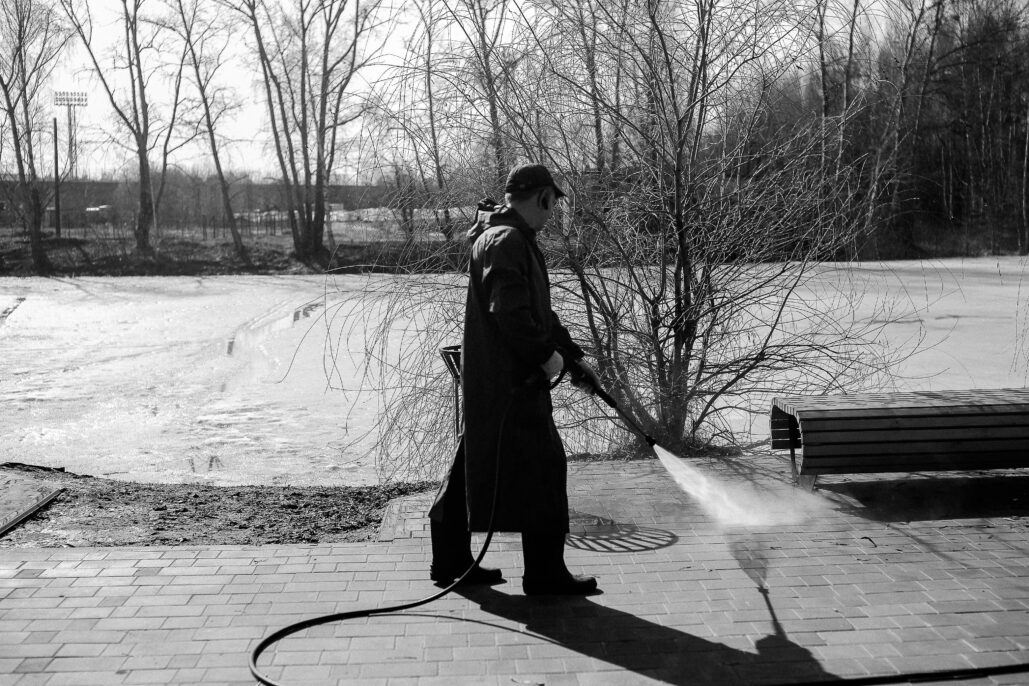Pressure Washing Concrete